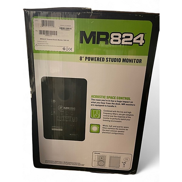 Used Mackie MR824 Powered Monitor