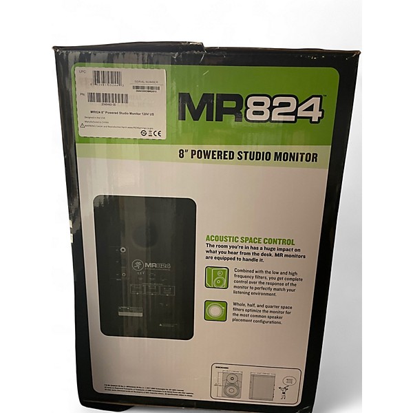Used Mackie MR824 Powered Monitor