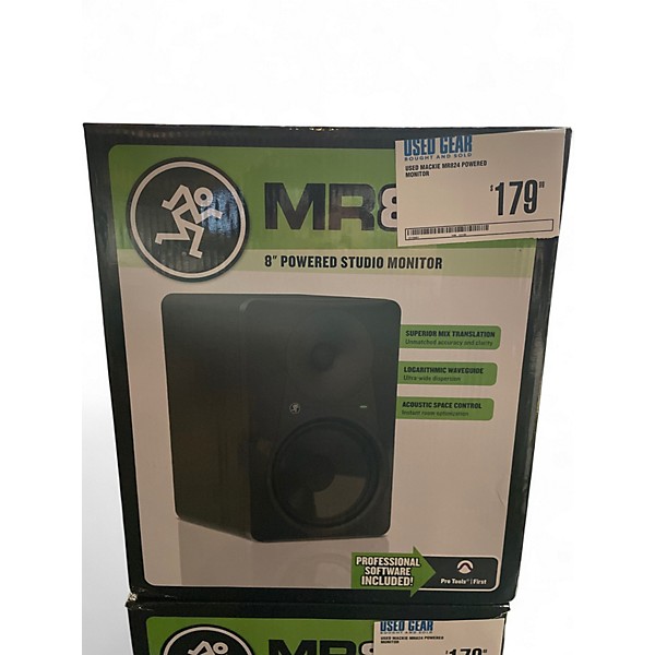 Used Mackie MR824 Powered Monitor