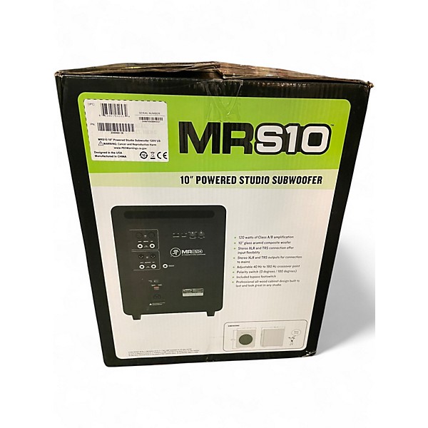 Used Mackie MRS10 Subwoofer