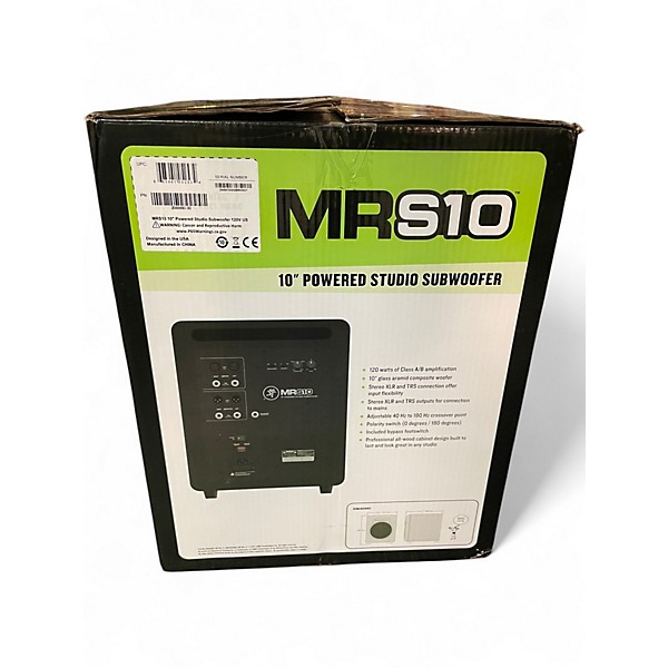 Used Mackie MRS10 Subwoofer
