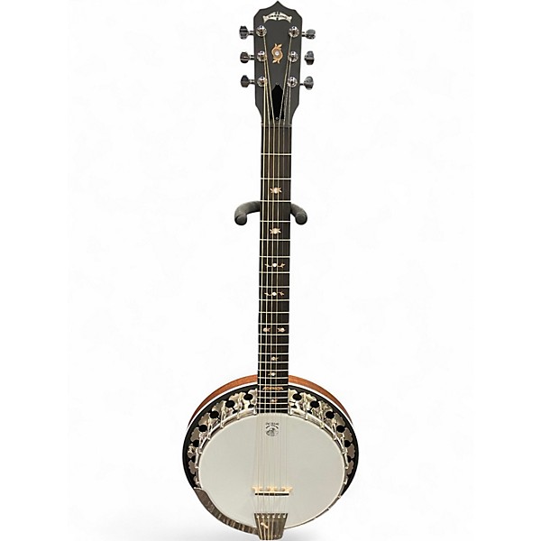 Used Deering B6-E Boston Series 6 String Natural Banjo
