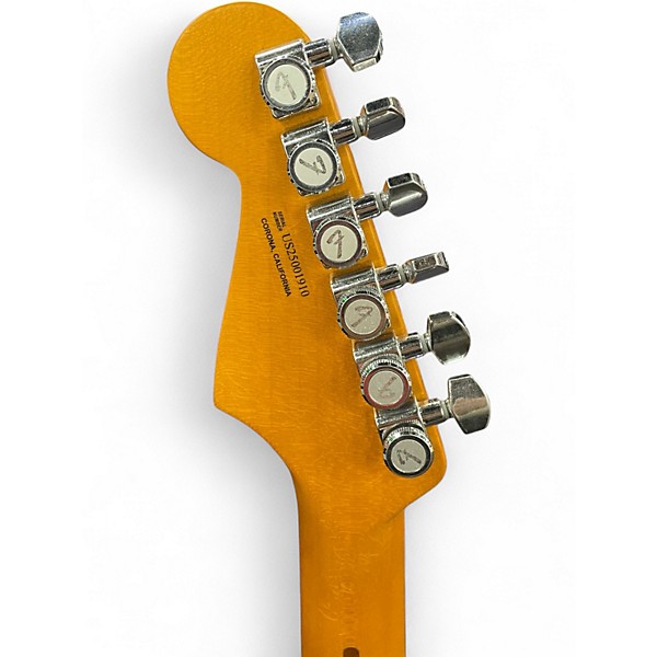 Used Fender American Ultra Luxe Vintage 60s HSS SEA FOAM GREEN Solid Body Electric Guitar