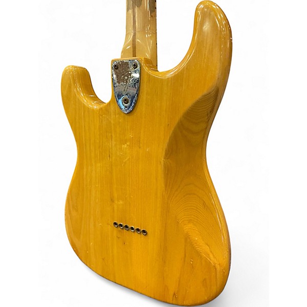 Vintage 1976 Fender Hardtail Stratocaster Natural Solid Body Electric Guitar
