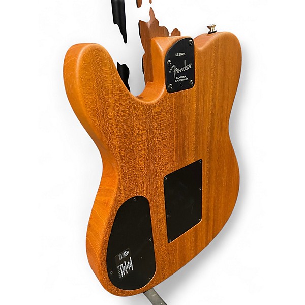 Used Fender American Acoustasonic Telecaster 2 Color Sunburst Acoustic Electric Guitar