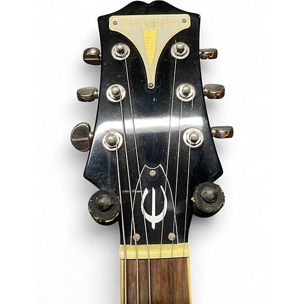 Used 2014 Epiphone Wildkat with Bigsby Wine Red Hollow Body Electric Guitar