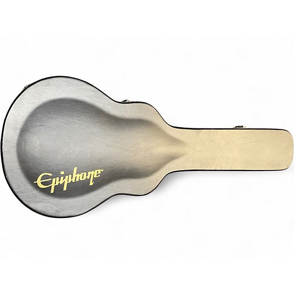 Used 2014 Epiphone Wildkat with Bigsby Wine Red Hollow Body Electric Guitar