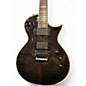 Used ESP LTD EC1000 FR Deluxe See Thru Black Solid Body Electric Guitar