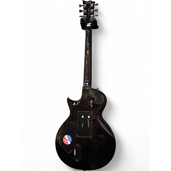 Used ESP LTD EC1000 FR Deluxe See Thru Black Solid Body Electric Guitar