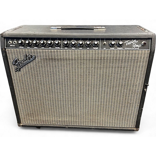 Used 1994 Fender Twin Amp Tube Guitar Combo Amp