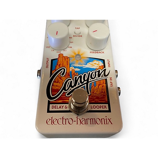 Used Electro-Harmonix Canyon Delay and Looper Effect Pedal