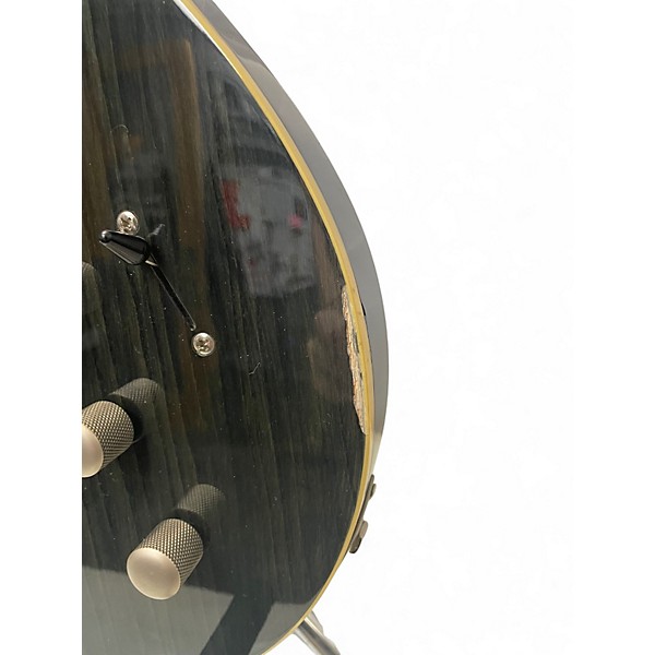 Used Hohner Baton Rouge Transparent Gray Solid Body Electric Guitar