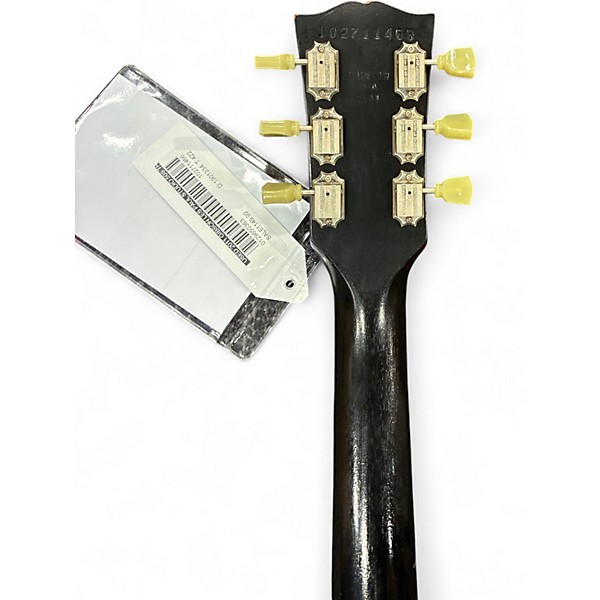 Used 2011 Gibson Les Paul Studio 50s Tribute Black Solid Body Electric Guitar