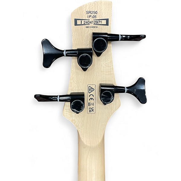 Used Ibanez SR250 Metallic Blue Electric Bass Guitar