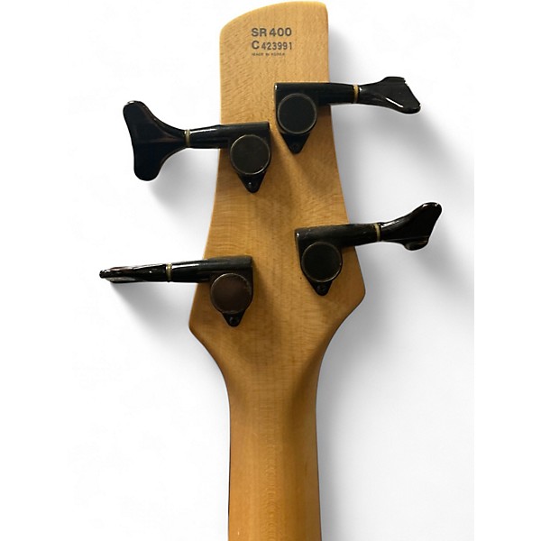 Used Ibanez SR400 Blue Electric Bass Guitar