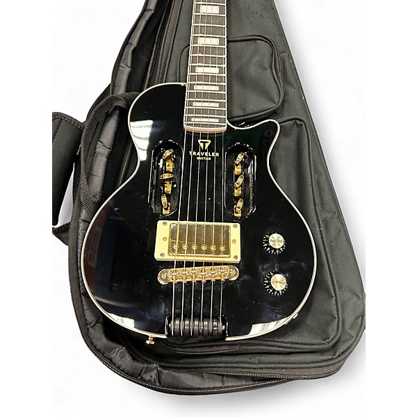 Used Traveler Guitar EG1 Custom Black Electric Guitar