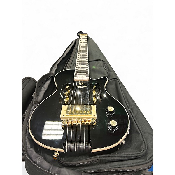 Used Traveler Guitar EG1 Custom Black Electric Guitar