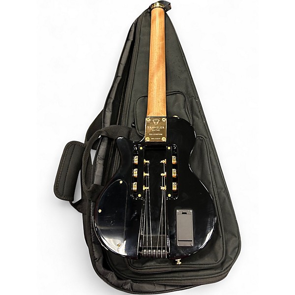 Used Traveler Guitar EG1 Custom Black Electric Guitar