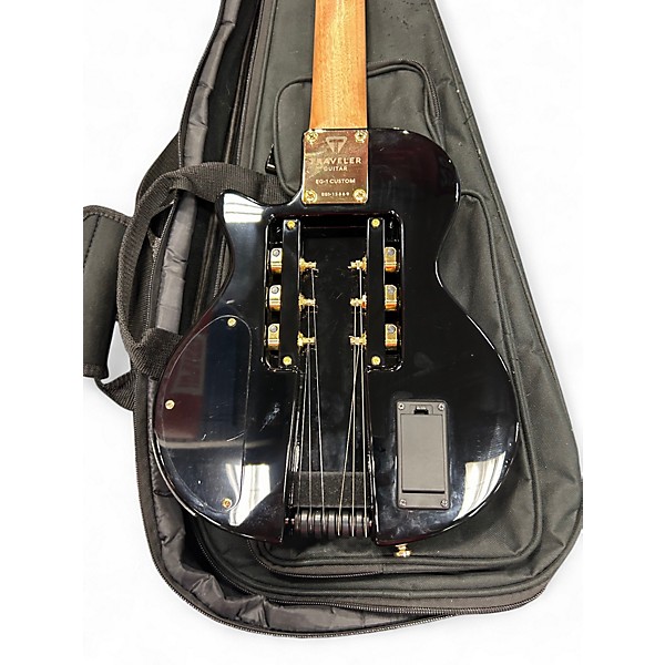 Used Traveler Guitar EG1 Custom Black Electric Guitar