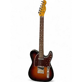 Used Fender American Professional II Telecaster 3 Color Sunburst Solid Body Electric Guitar