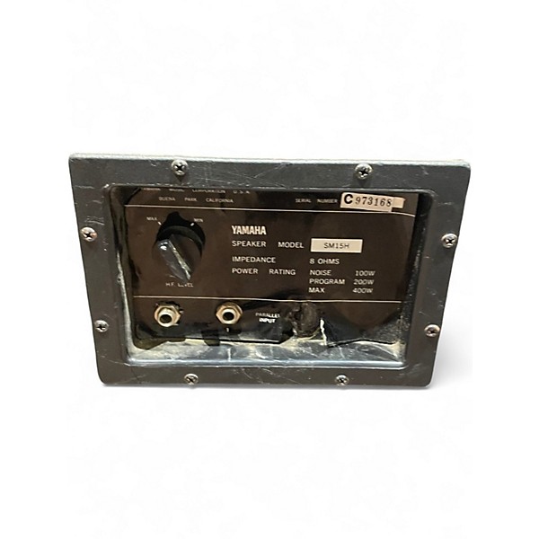 Used Yamaha SM15H Unpowered Monitor
