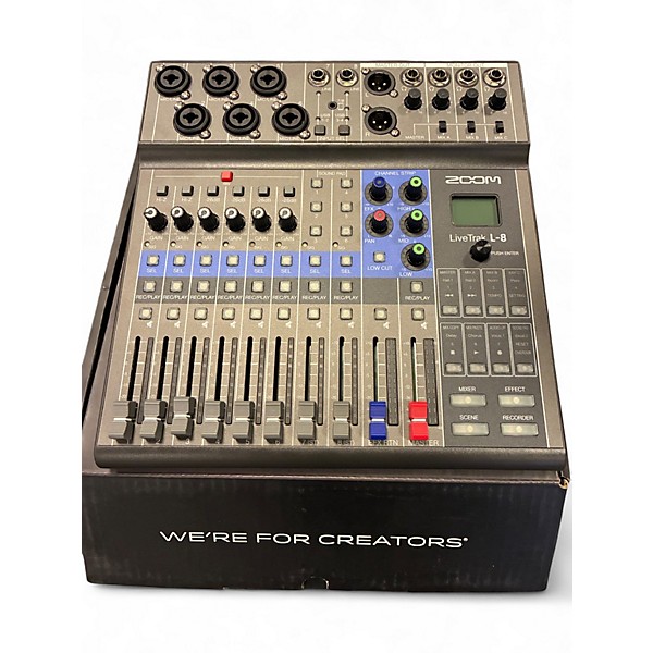 Used Zoom LiveTrak L-8 Digital Mixer