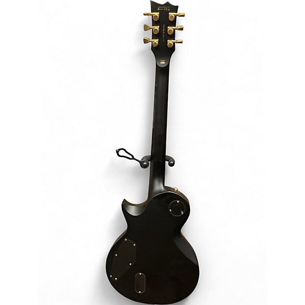 Used ESP EC1000 Deluxe Satin Black Solid Body Electric Guitar