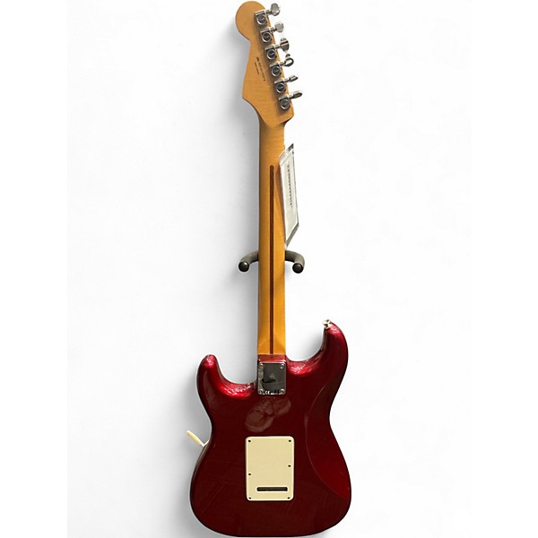 Used Fender Player Stratocaster Candy Apple Red Solid Body Electric Guitar