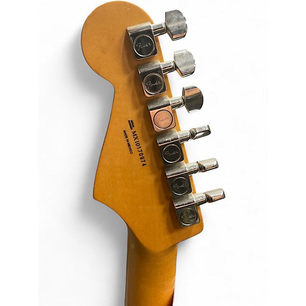 Used Fender Player Stratocaster Candy Apple Red Solid Body Electric Guitar