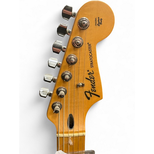 Used Fender Player Stratocaster Candy Apple Red Solid Body Electric Guitar