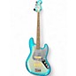 Used Fender Blu signature jazz bass SPARKLE BLUE Electric Bass Guitar thumbnail