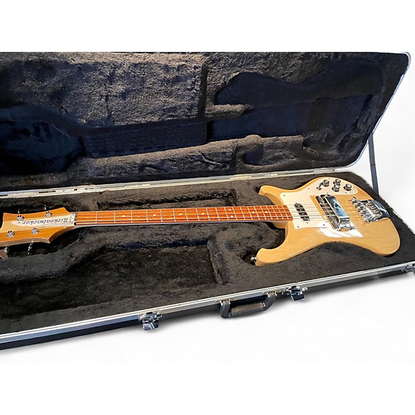 Used Rickenbacker 4003 Natural Electric Bass Guitar
