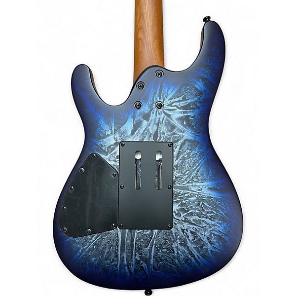 Used Ibanez S770CZM COSMIC BLUE Solid Body Electric Guitar