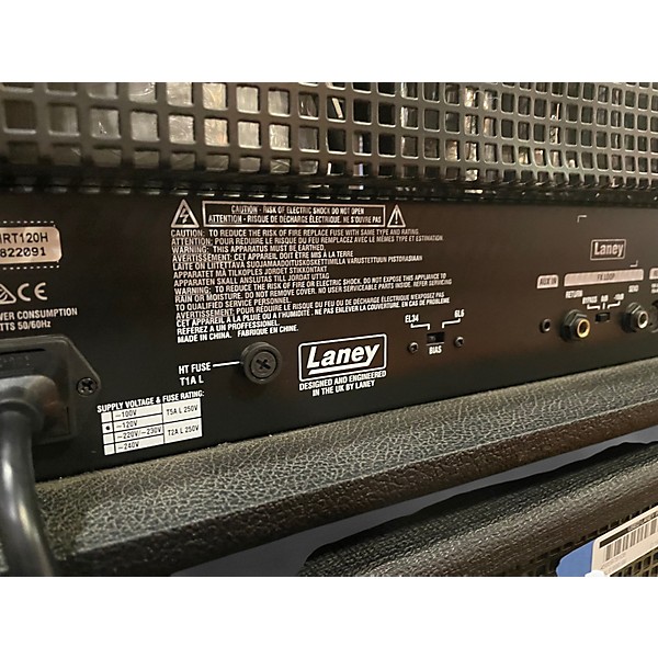 Used Laney IRT120H Tube Guitar Amp Head