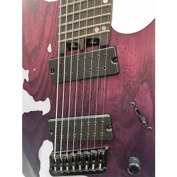 Used Legator Ninja X 8 Purple Solid Body Electric Guitar