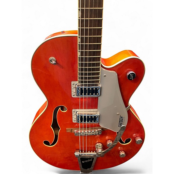 Used Gretsch Guitars G5420T Electromatic Orange Hollow Body Electric Guitar