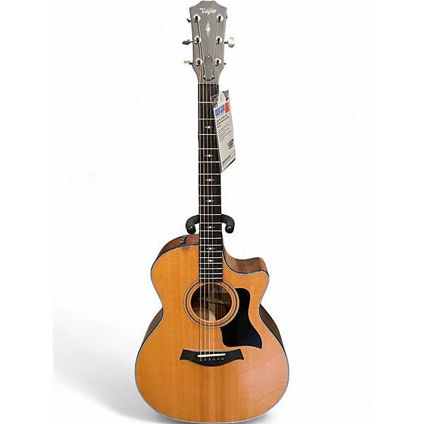 Used 2018 Taylor 314CE Natural Acoustic Electric Guitar