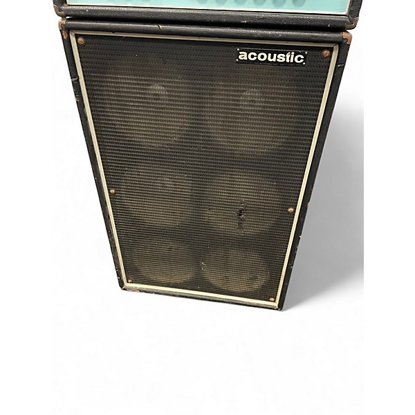 Vintage 1970s Acoustic ACOUSTIC 150 HEAD W/ 6X10 CABINET Bass Cabinet