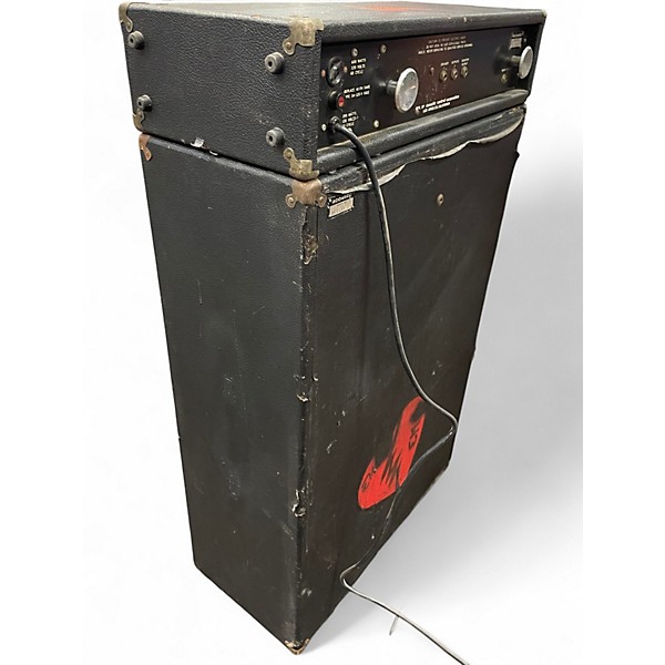 Vintage 1970s Acoustic ACOUSTIC 150 HEAD W/ 6X10 CABINET Bass Cabinet