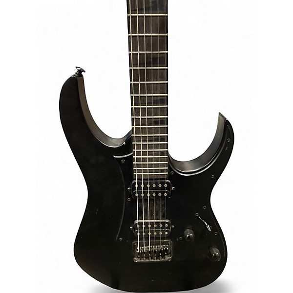Used Ibanez GRGR131EX Flat Black Solid Body Electric Guitar