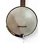 Used Kingston 5 String Banjo White Banjo