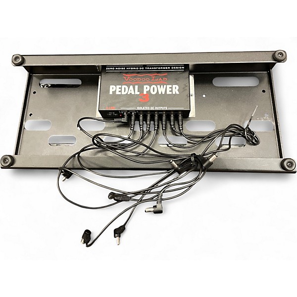 Used Voodoo Lab Dingbat Small EX Pedalboard Power Package With Pedal Power 3 Pedal Board