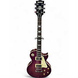 Used Kraken Legion 3  Trans Purple Solid Body Electric Guitar