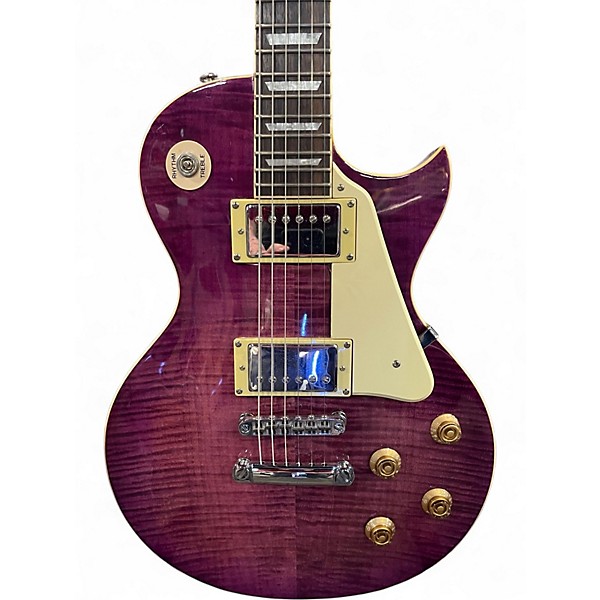 Used Kraken Legion 3  Trans Purple Solid Body Electric Guitar
