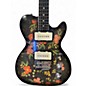 Used Hoxey Zac Petty Custom Vintage Floral Wallpaper Solid Body Electric Guitar