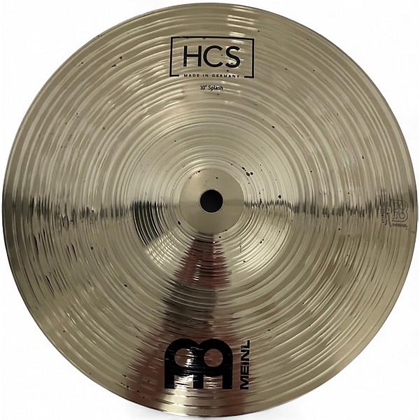 Used MEINL 10in HCS Splash Cymbal