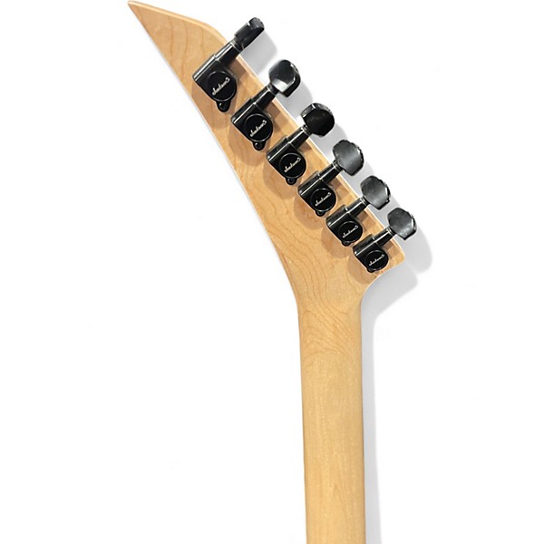 Used Jackson JS34Q Dinky Trans Red Solid Body Electric Guitar