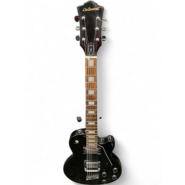 Used DeArmond M65 Black Solid Body Electric Guitar