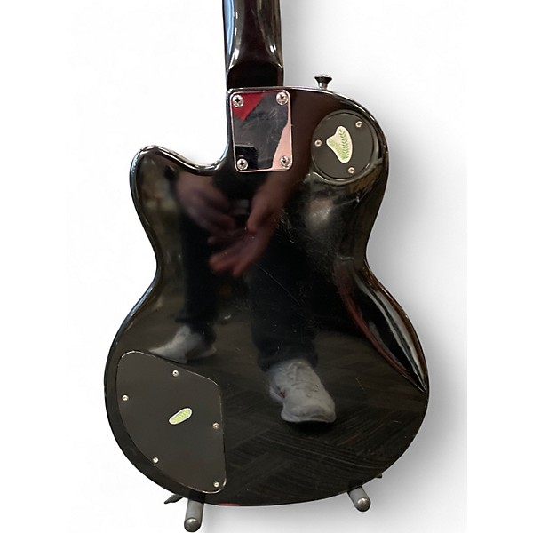 Used DeArmond M65 Black Solid Body Electric Guitar