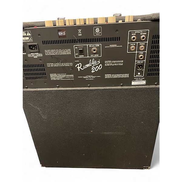 Used Fender Rumble V3 200W Bass Amp Head
